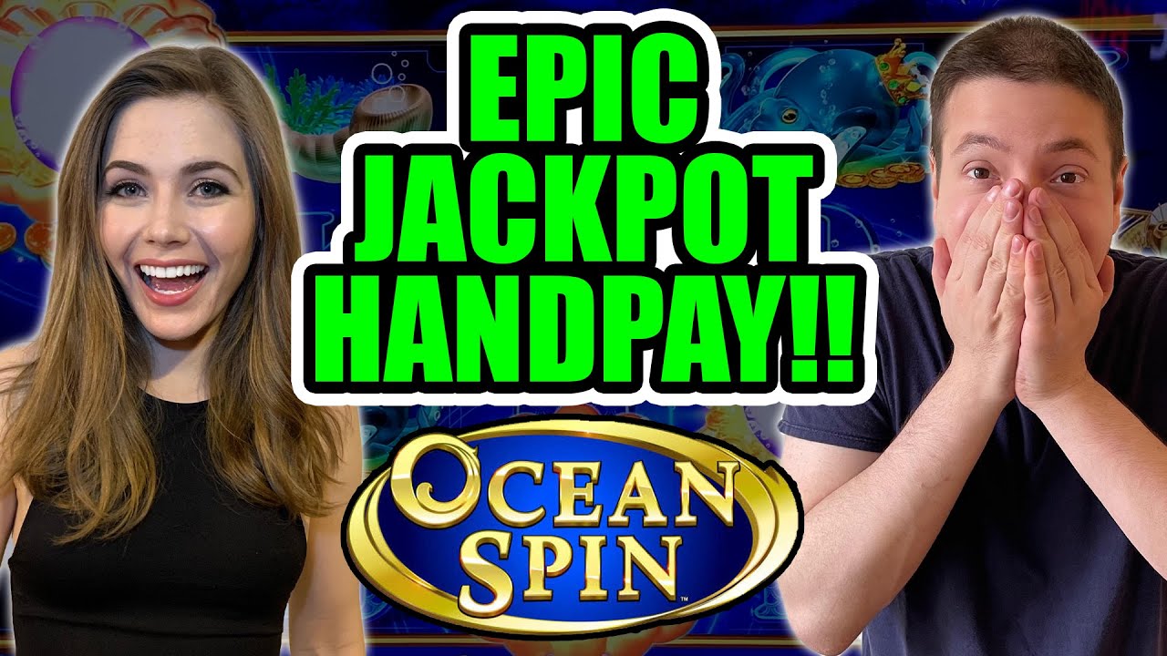 INCREDIBLE JACKPOT HANDPAY! DOWN TO THE LAST DOLLAR!! OCEAN SPIN SLOT MACHINE!! #ad