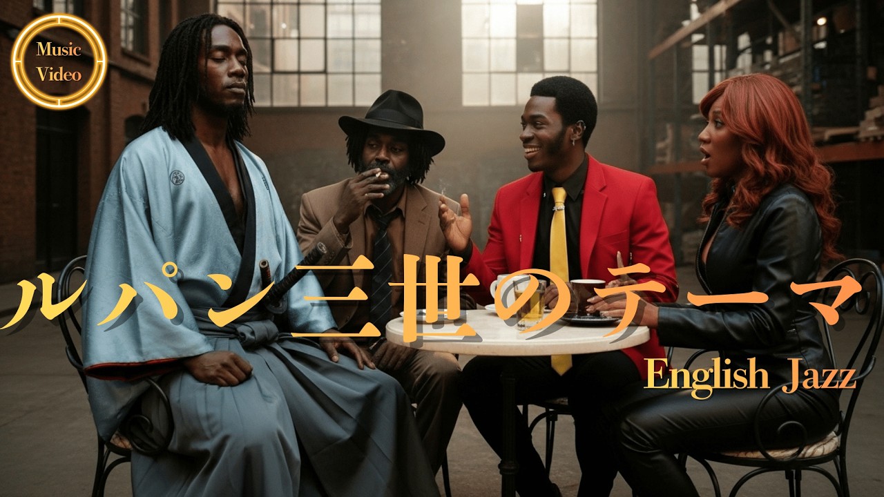 MV【ルパン三世のテーマ】English Jazz Cover