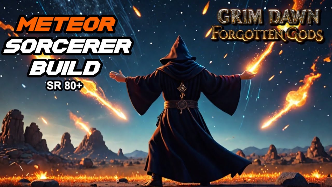 Grim Dawn: Sorcerer Devastation & Mortar Build (Pyran Set) SR80+