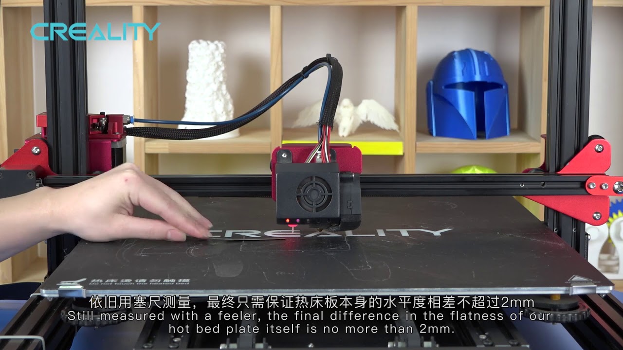 Creality CR 10 MAX Bltouch Leveling Tutorial