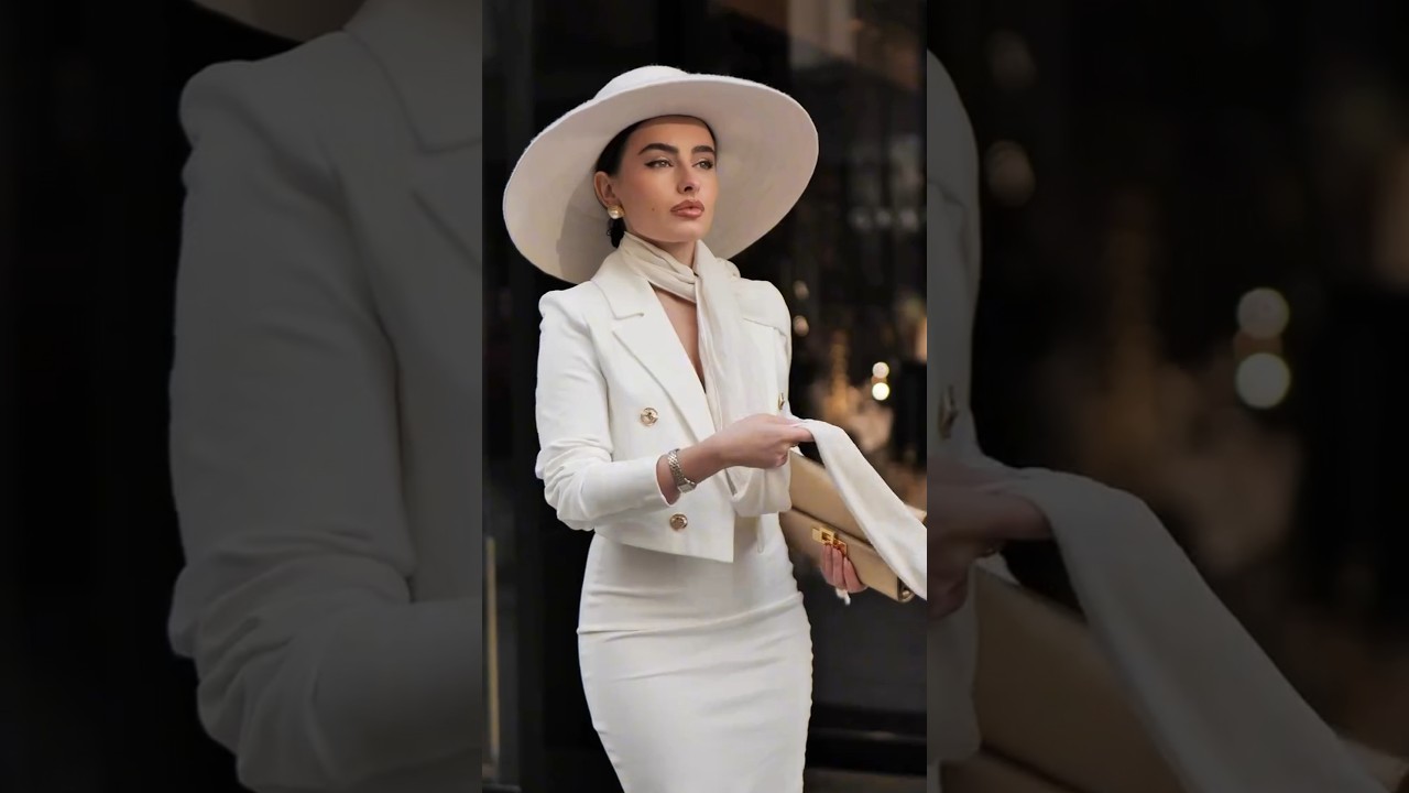 🌟 Como Ficar Elegante com um Toque Vintage de Arrasar! ✨🎀 #ModaElegante