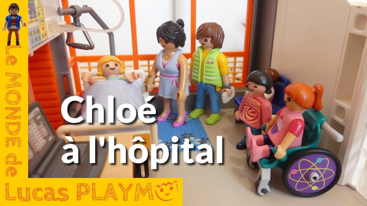 Chloé à l'hôpital Playmobil