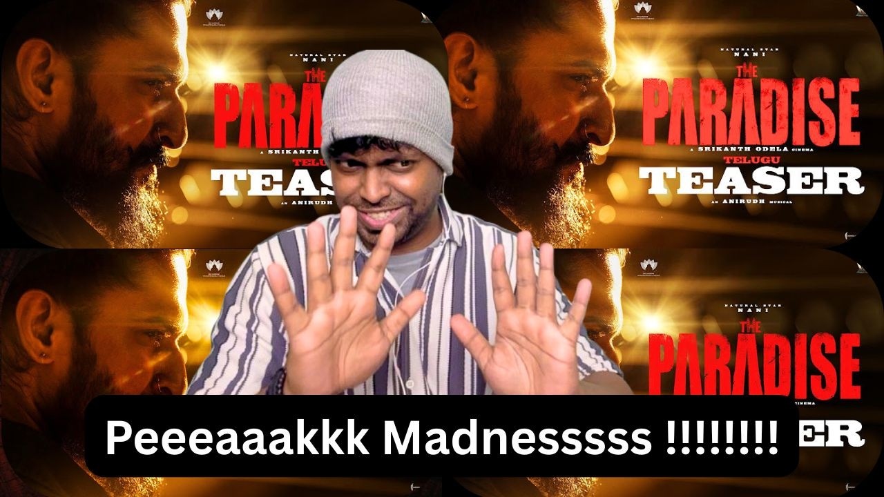 The Paradise TEASER Reaction | (Telugu) | #nani #SrikanthOdela #anirudh | Mr Earphones