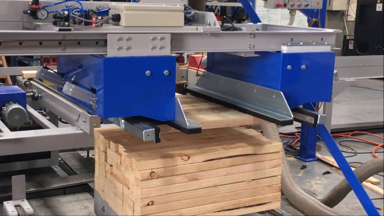 Bandsaw Line: Gripper Lifter, Board Turner & Stacker