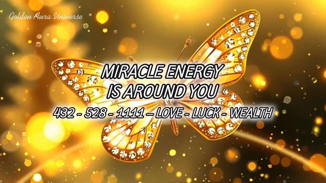 MIRACLE ENERGY IS SURROUNDING YOU NOW |432Hz+528Hz+1111Hz -Unexpected Love, Luck, Wealth & Blessings