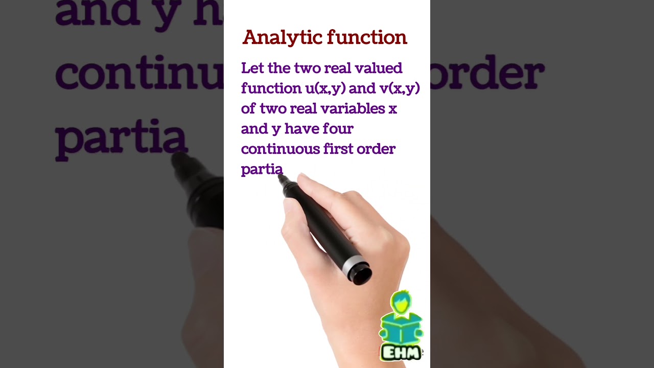 #analyticfunction