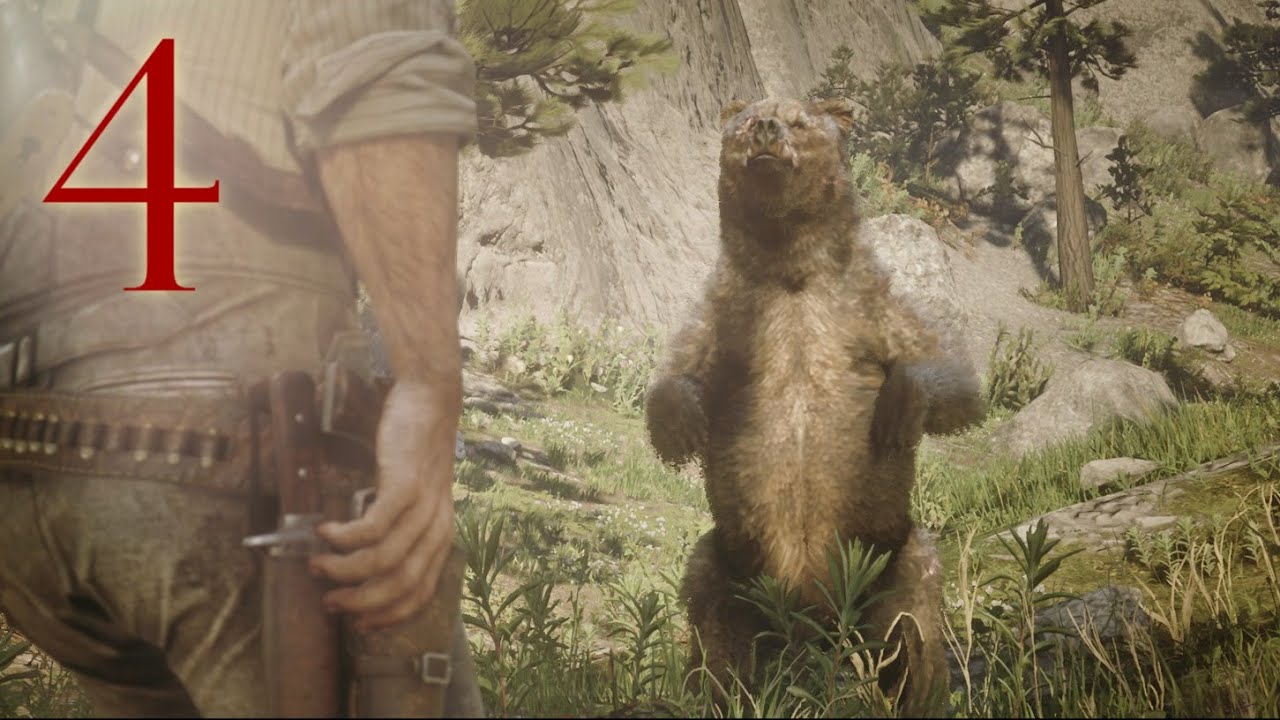 Hampir Dikecup BERUANG - Red Dead Redemption 2 Bahasa Indonesia