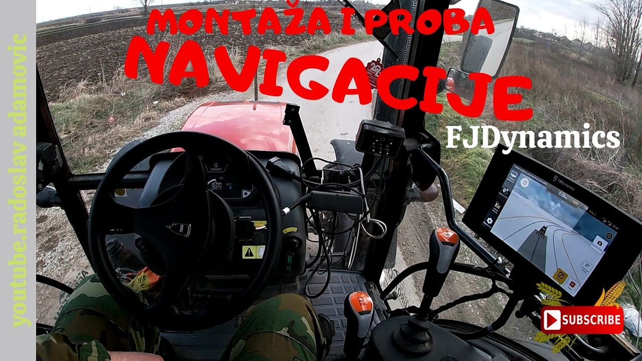 MONTAŽA I PROBA NAVIGACIJE: FJDynamics ; INSTALLATION AND TESTING OF NAVIGATION:FJDynamics ;LOW COST