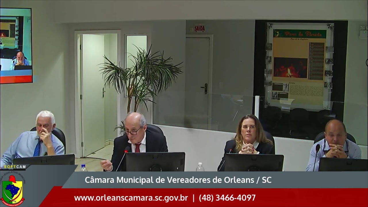 Sessão Ordinária 20/10/2025 - Câmara de Vereadores de Orleans