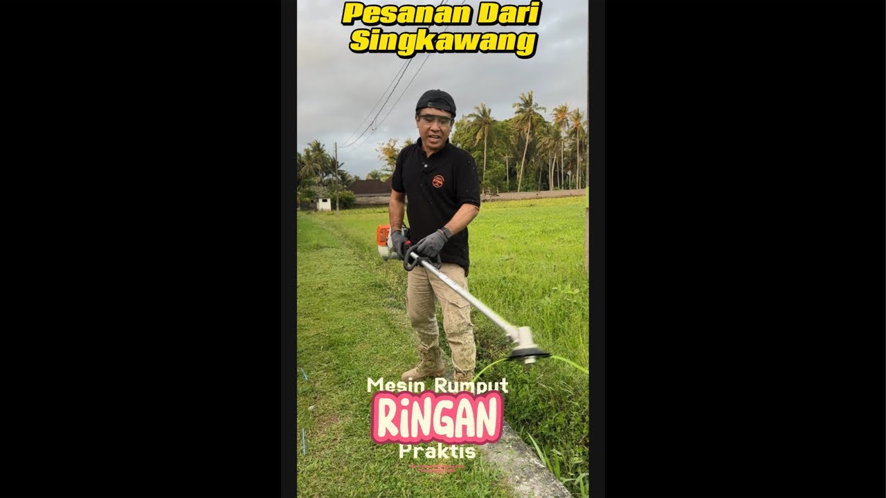 Live Tes‼️Mesin Rumput STIHL FS 3001 Modifikasi Jadi Praktis Dan Ringan