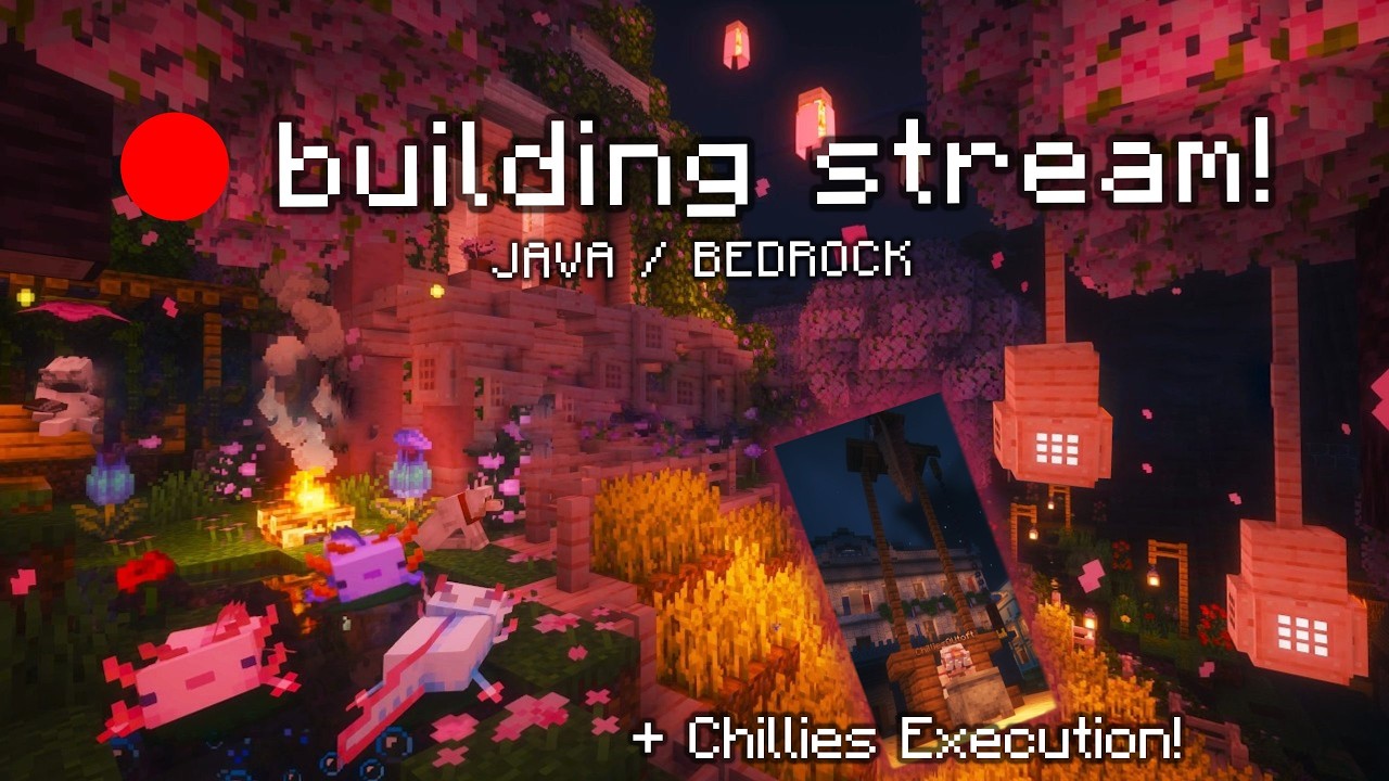 Building relaxing builds 😴 w/ subscribers (+ Chillies punishment)