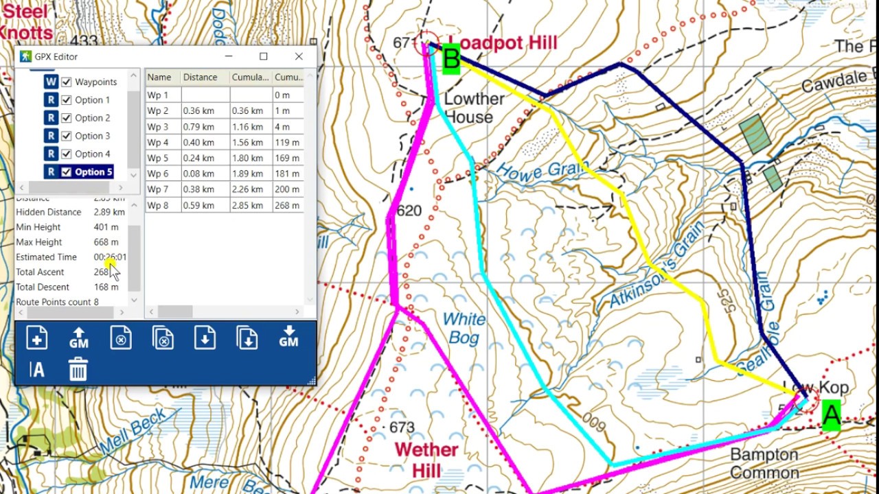 Navigation Task 35 Route choice #mapreading