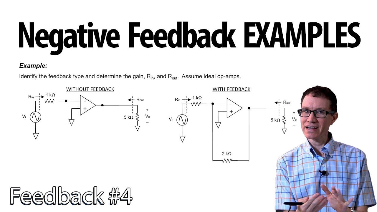Negative Feedback Example Problems (4 - Feedback)