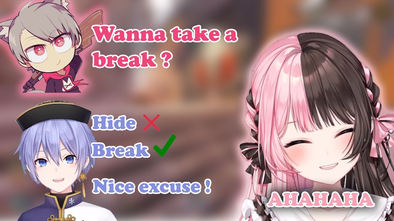 It's not ratting, it's called taking a break (Tachibana Hinano/Shirayuki Reid/Yufuna)