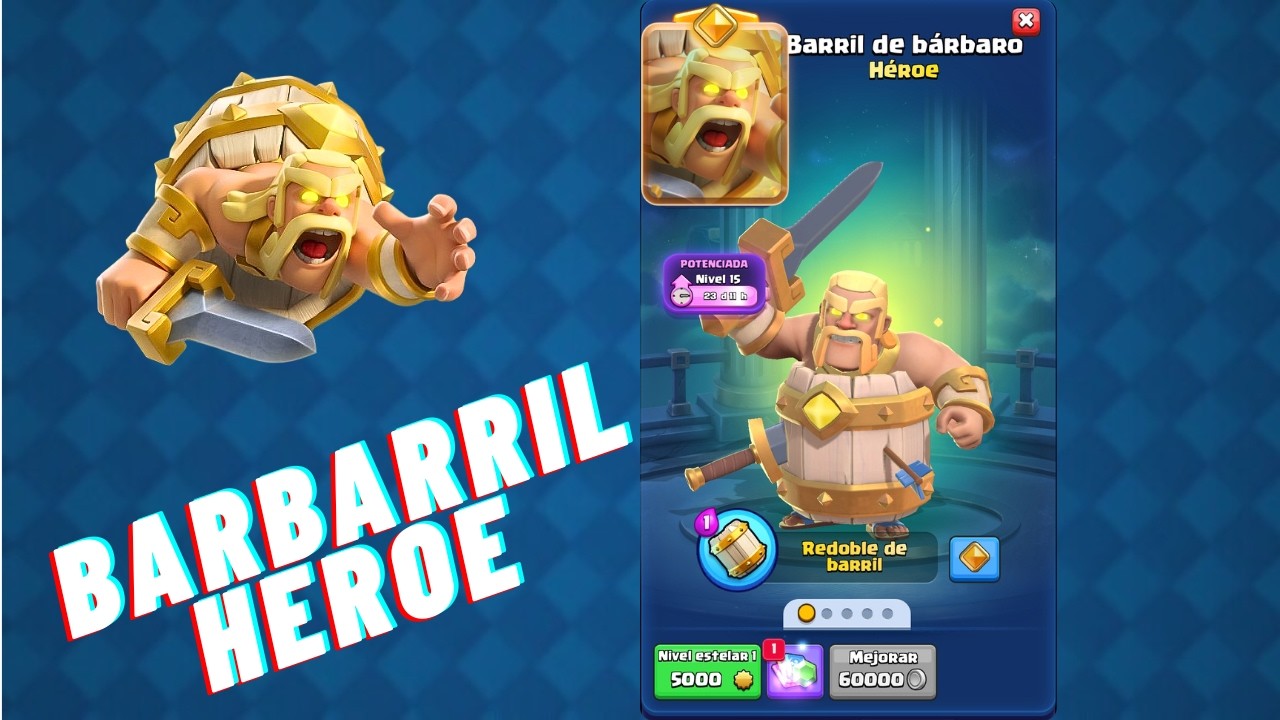 Porfin compre el nuevo BARBARRIL HEROE y esto paso !!