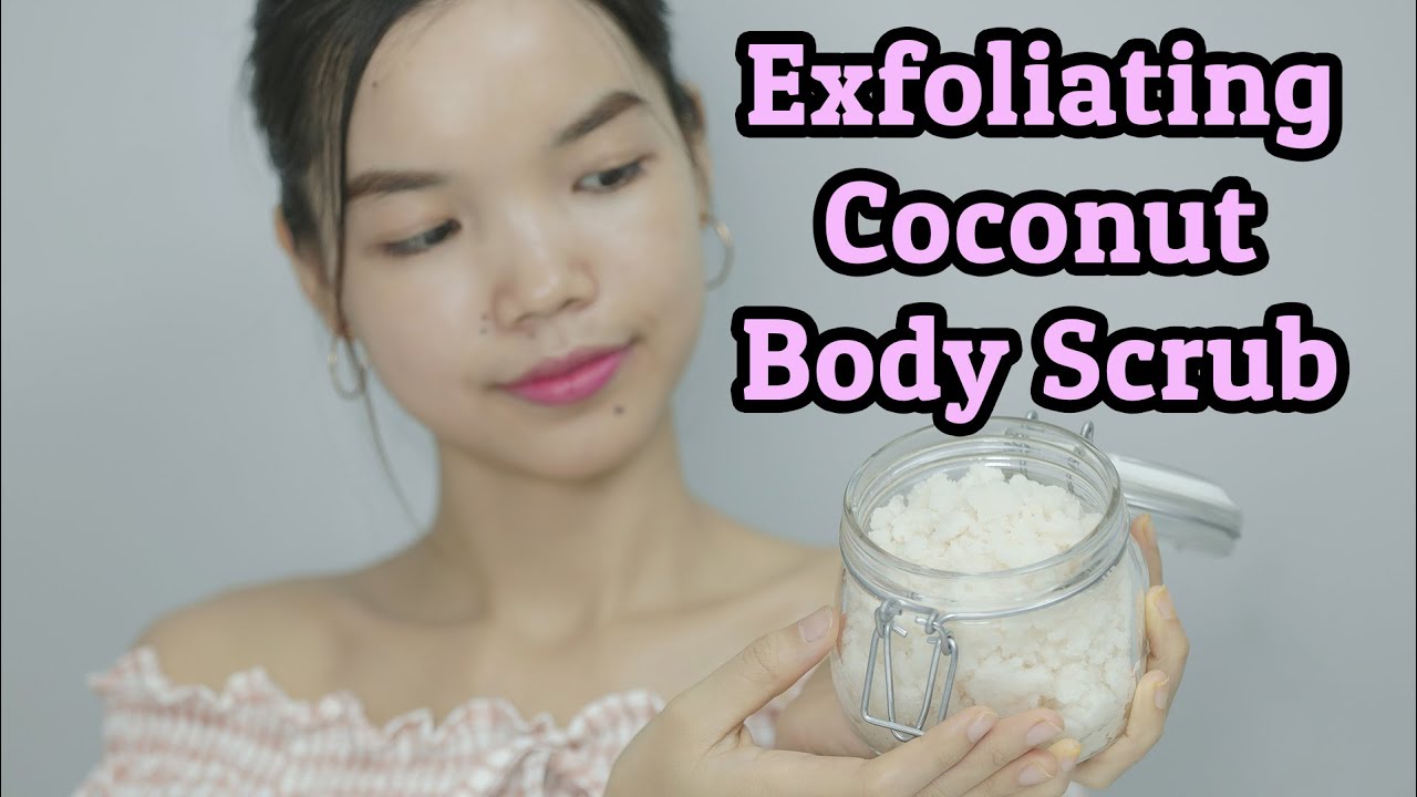 DIY Coconut Body Scrub | Exfoliating Coconut Body Scrub | Keo Chenda