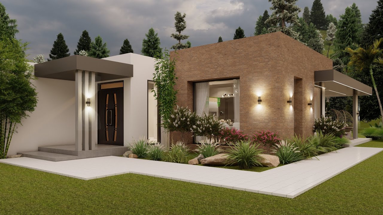 small house design/3 bedrooms/model0223