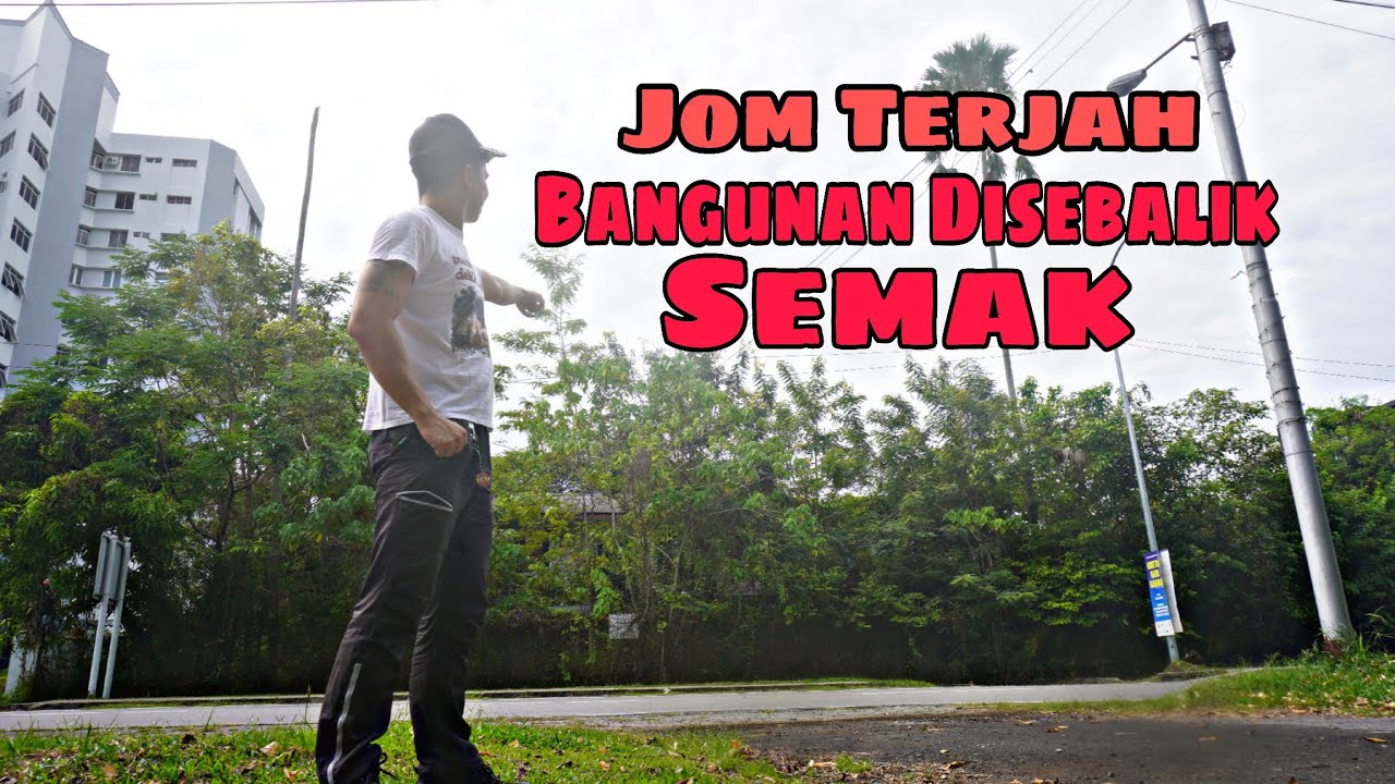 Terjah Bangunan Tersembunyi Dalam Semak Di Jalan Kebajikan