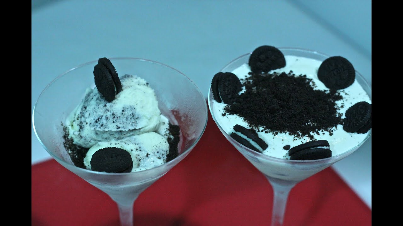 Helado Oreo (Oreo Ice Cream)