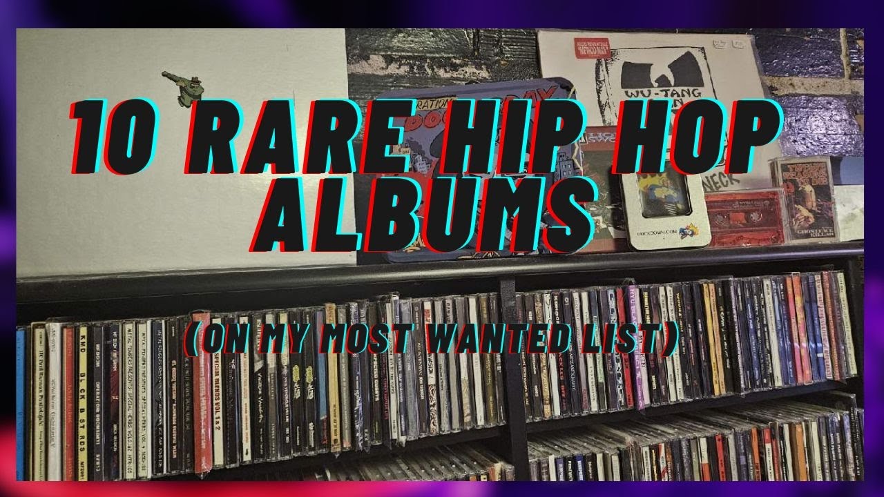 10 Rare Hip Hop Cds