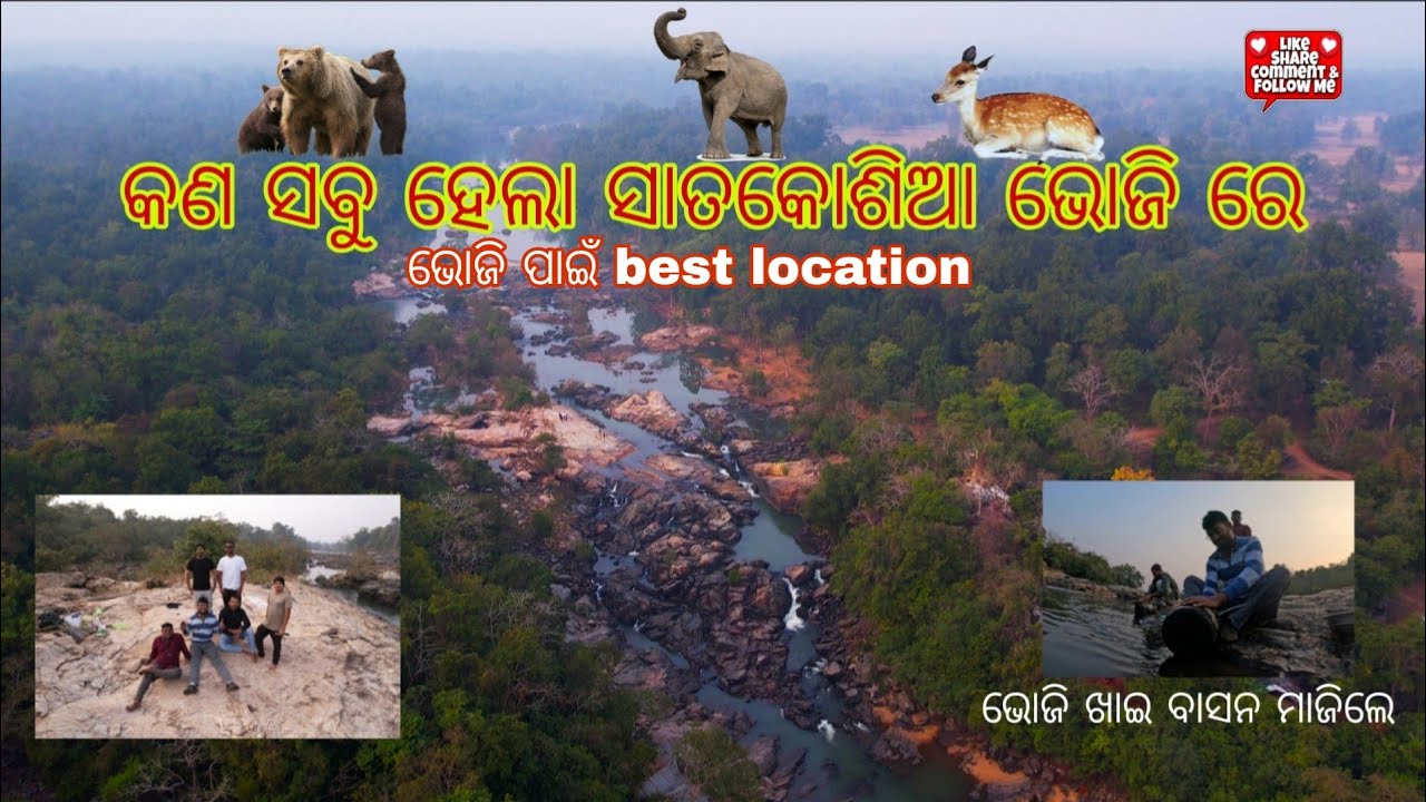 କଣ ସବୁ ହେଲା ସାତକୋଶିଆ ଭୋଜି ରେ  || ଭୋଜି ପାଇଁ best location || AK photography 