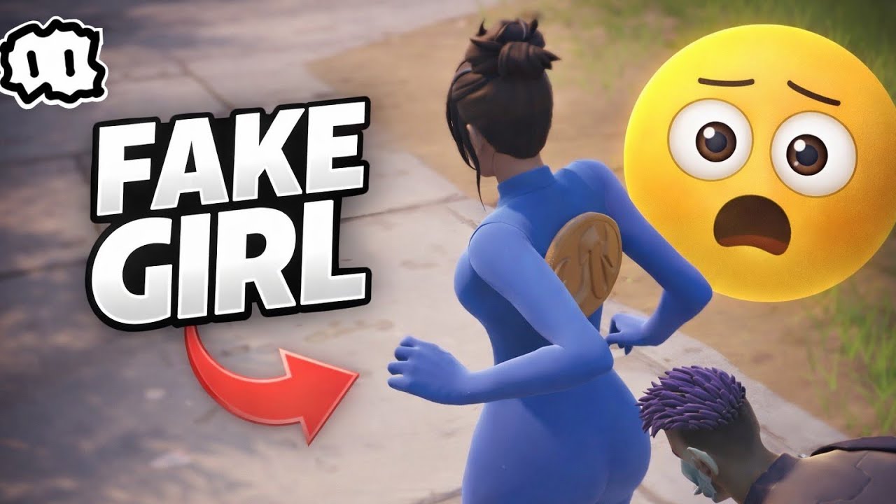 🎐 I Pretended to Be a Girl in Fortnite Party Royale Using Kim Kardashian Skin 😜👧