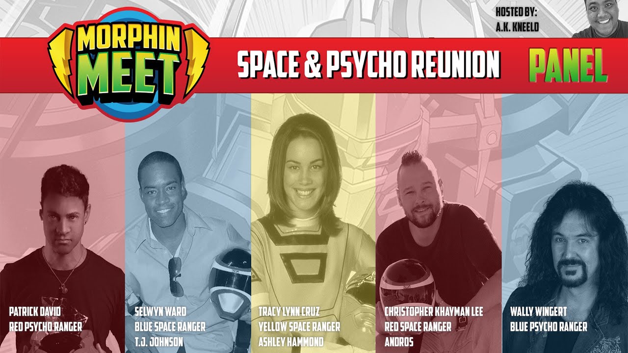 Space & Psycho Power Rangers Reunion Panel | Morphin Meet 2020