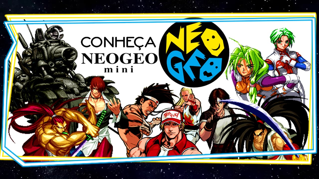 Neo Geo faz 40 anos e traz Mini Neo Geno