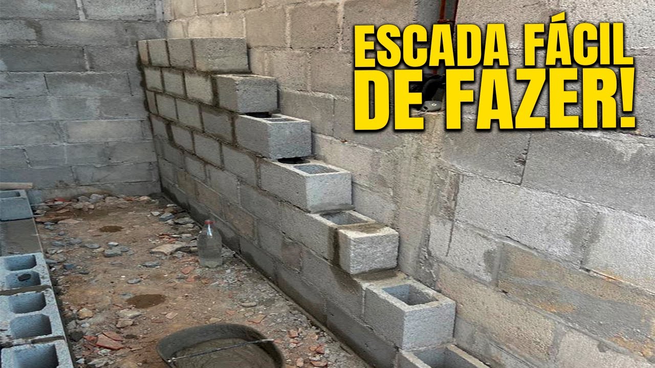 A ESCADA MAIS FÁCIL DE FAZER ATÉ HOJE! | Parte 82