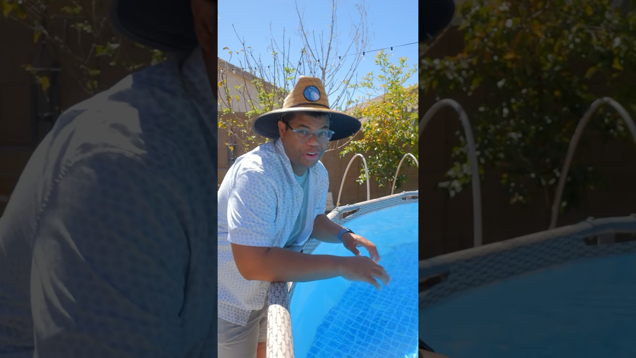 How to clean and maintain your pool 🏊 #pool #backyard #cleaning #problemsolved