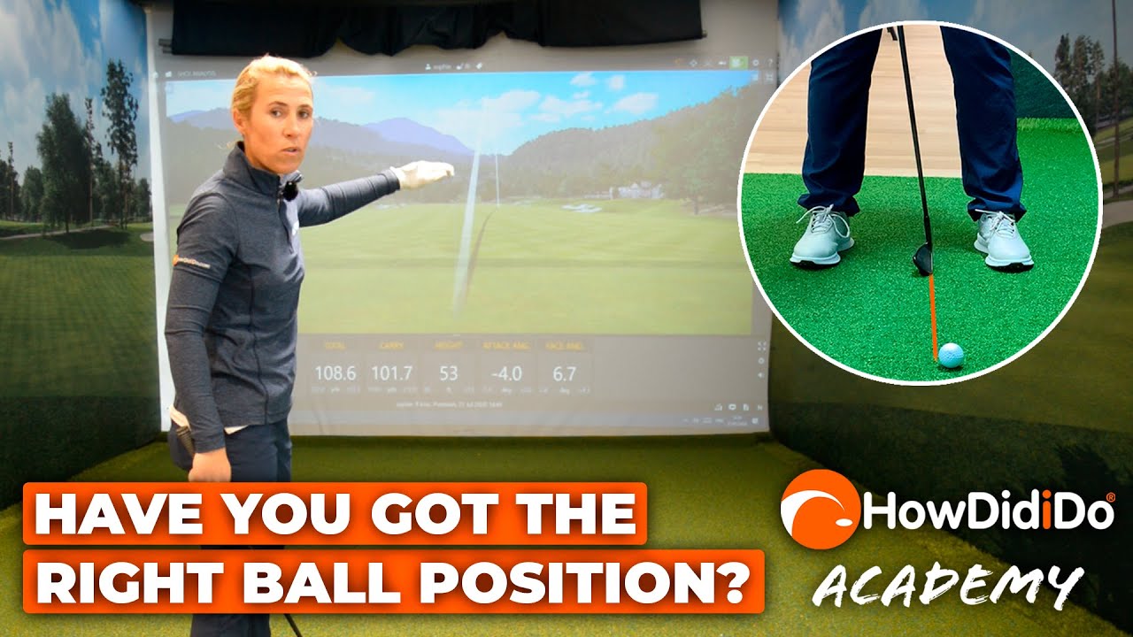 THE BASICS: Having the correct ball position | HowDidiDo Academy
