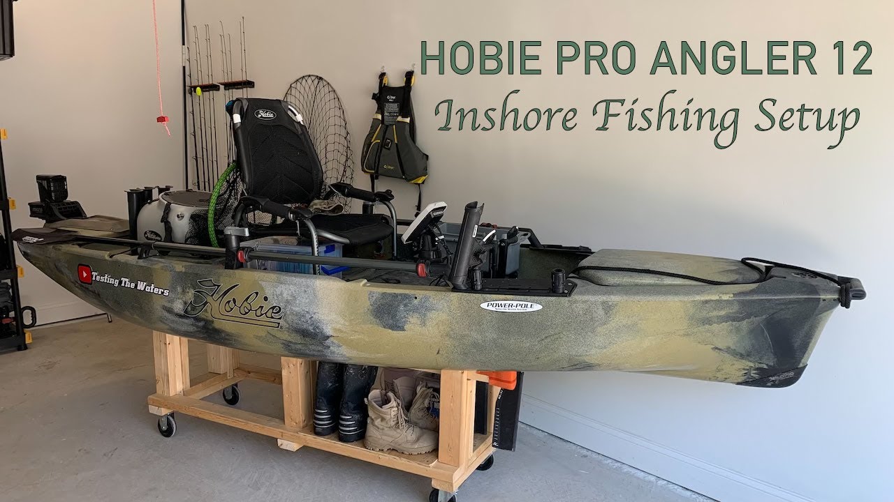My Hobie Pro Angler 12 Fishing Kayak Inshore Setup #InshoreFishing #Hobie #KayakFishing