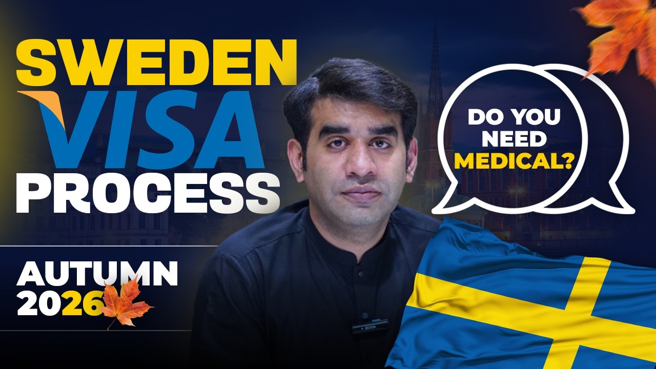 Sweden Study Visa September 2026 | No Interview Visa Process, Funds & Documents Explained