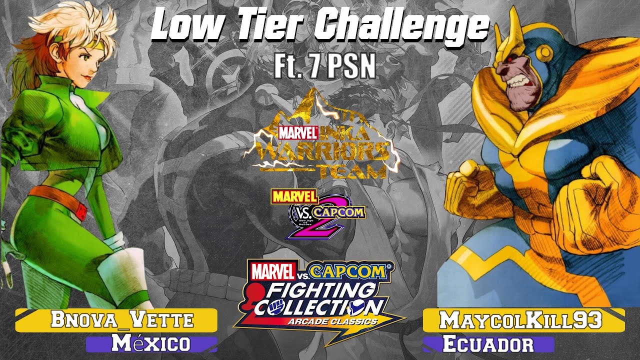 Marvel vs Capcom 2 (PS4) Low Tier Set :Bnova_Vette vs Maycolkill93 Ft 7  :.18.12.25 GREAT GAMES! 🔥🔥🔥