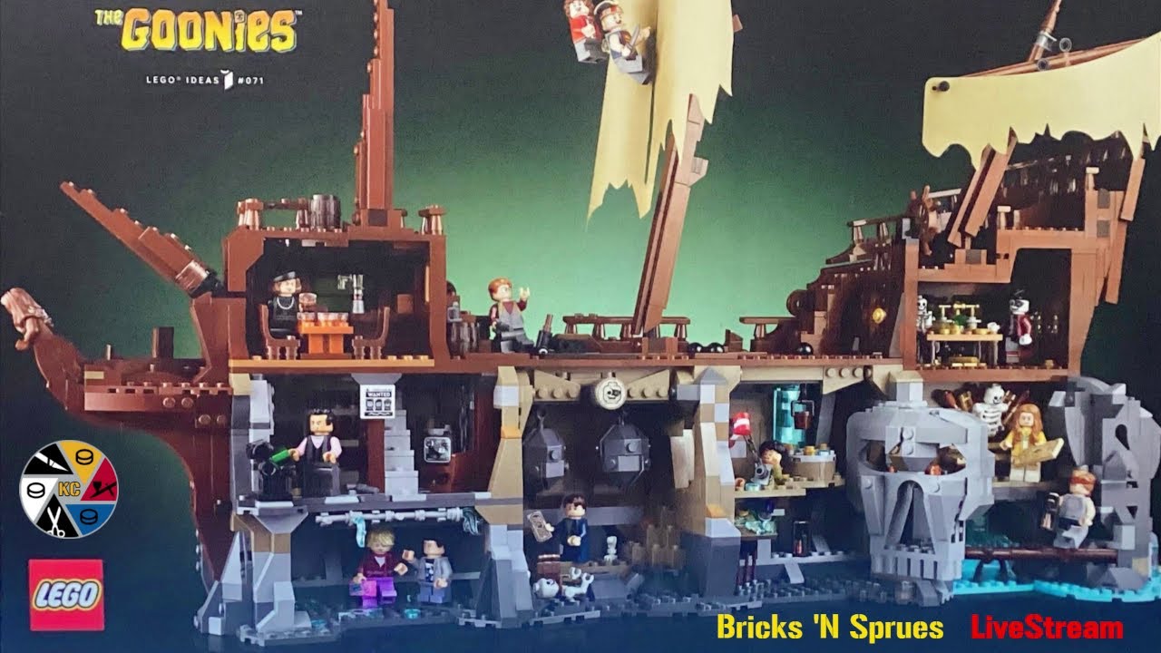 LEGO Goonies Set Live Build #5 | Step-by-Step Assembly & Chat