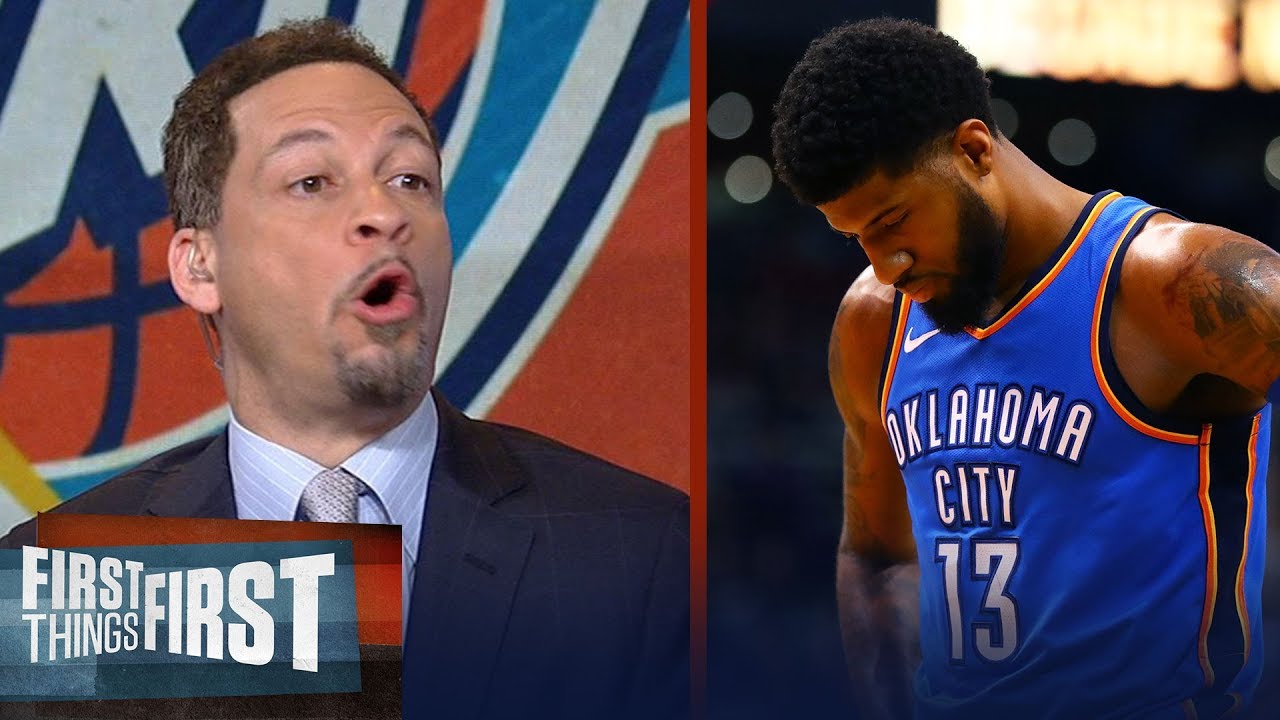 Chris Broussard on Paul George leaving OKC for Philly after Game 4 loss to Jazz | FIRST THINGS FIRST