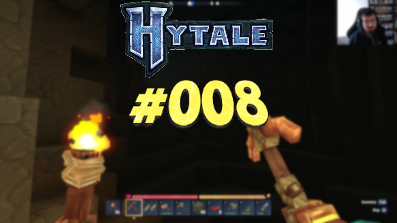 Let's Play HYTALE #008 [Deutsch/1440p@60FPS] – Gigantische Höhlen und die Suche nach Eisen