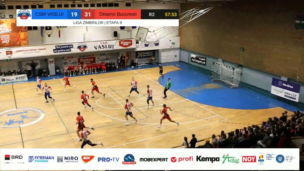 CSM VASLUI - DINAMO BUCURESTI | LIGA ZIMBRILOR | ETAPA 9
