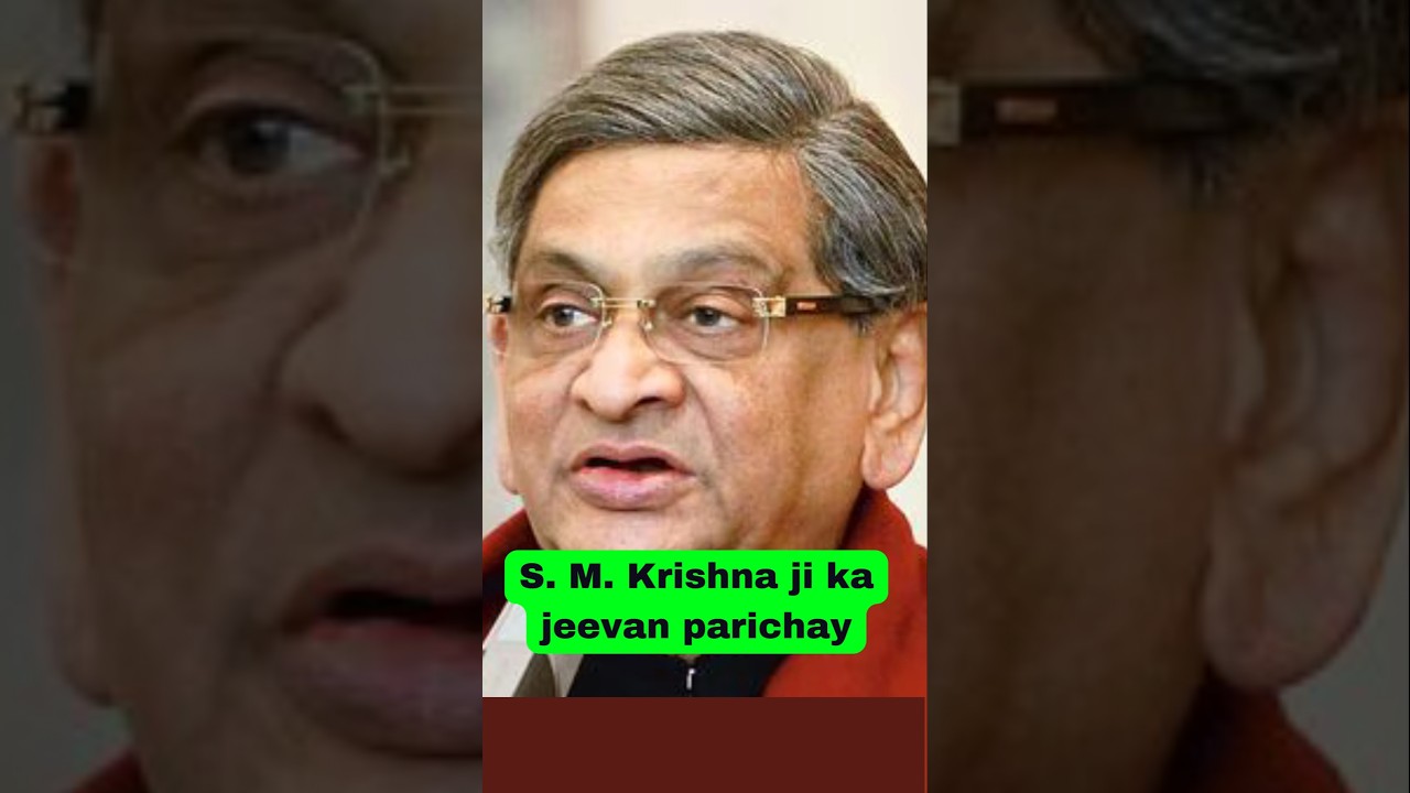 SM Krishna: The Man Who Knew 4 Prime Ministers