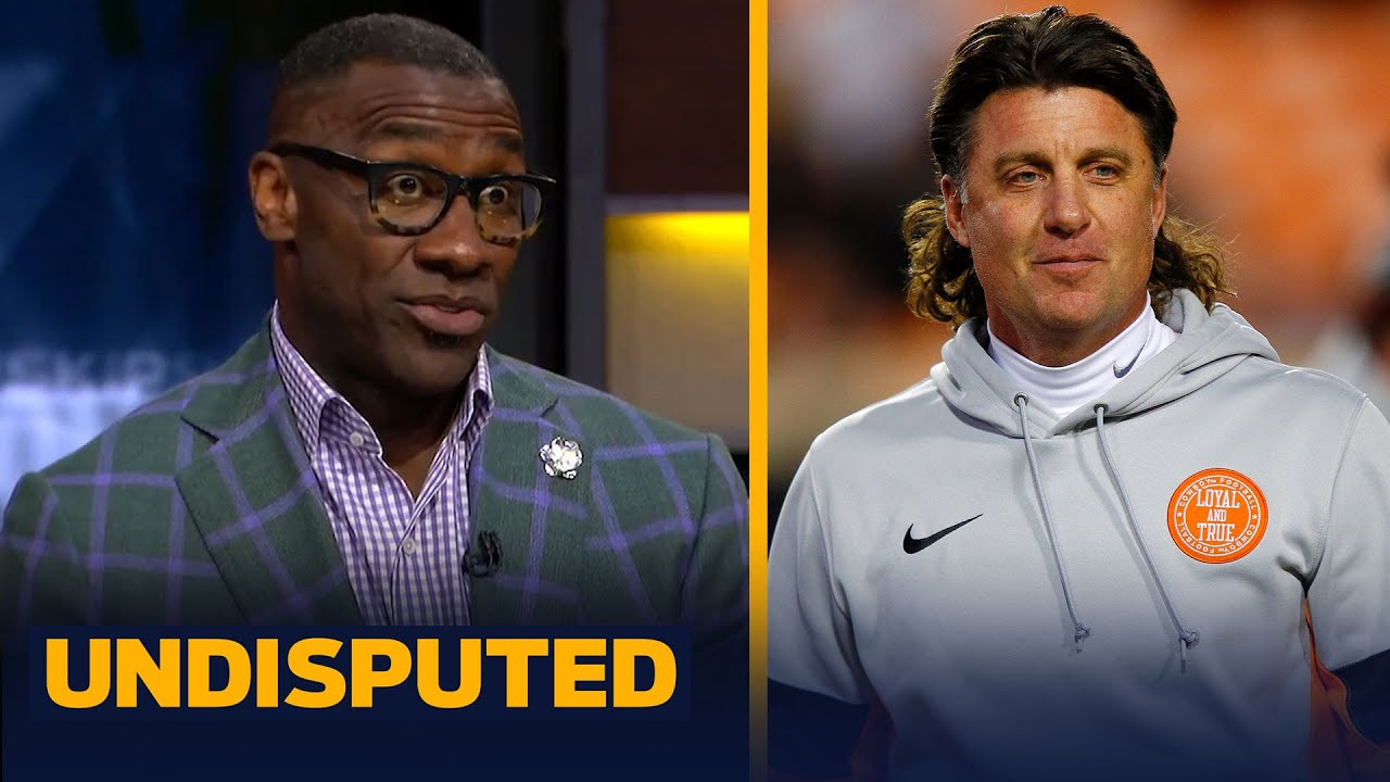 Shannon Sharpe speaks on the Mike Gundy investigation at Oklahoma State | UNDISPUTED