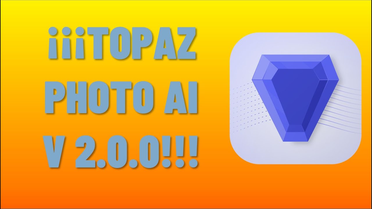 Topaz Photo AI V2 | La Nueva Versión se ve muy BUENA