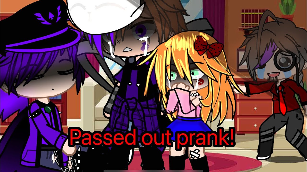 William Afton plays PASSED OUT PRANK on Aftons//GONE WRONG// FNAF//My AU// April fools Special
