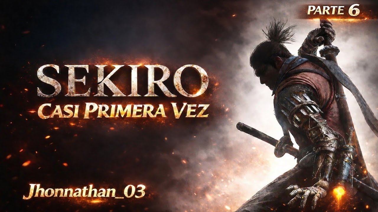 Sekiro - Casi primera vez en español + Campana del demonio (Parte 6)🥷🏻⚔️👹💥👺☠️🏹💣🗡️