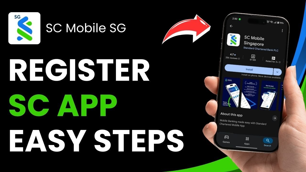 How to Register Standard Chartered App