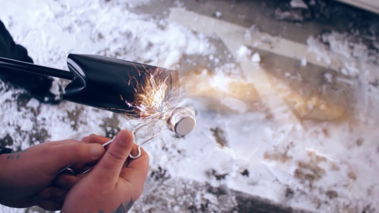 Flamethrower Vs. Snow!