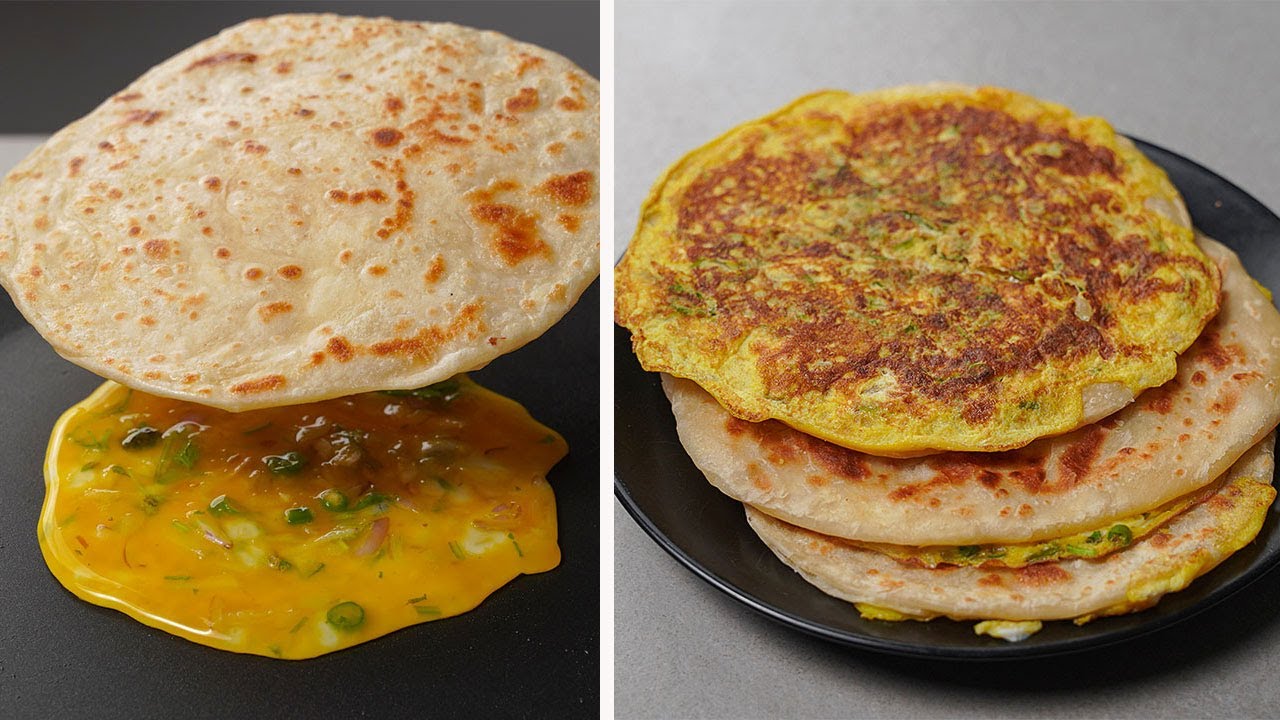 Egg Paratha Recipe | Crispy Egg Paratha | Yummy