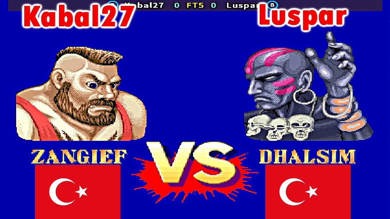 Street Fighter II': Champion Edition - Kabal27 vs Luspar FT5