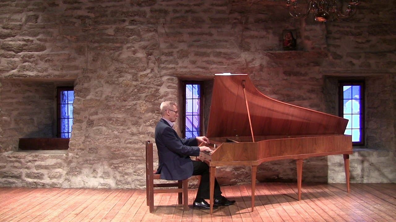 W.A.Mozart,Piano Sonata No.6 in D Major K284, Fortepiano,Ivo Sillamaa.