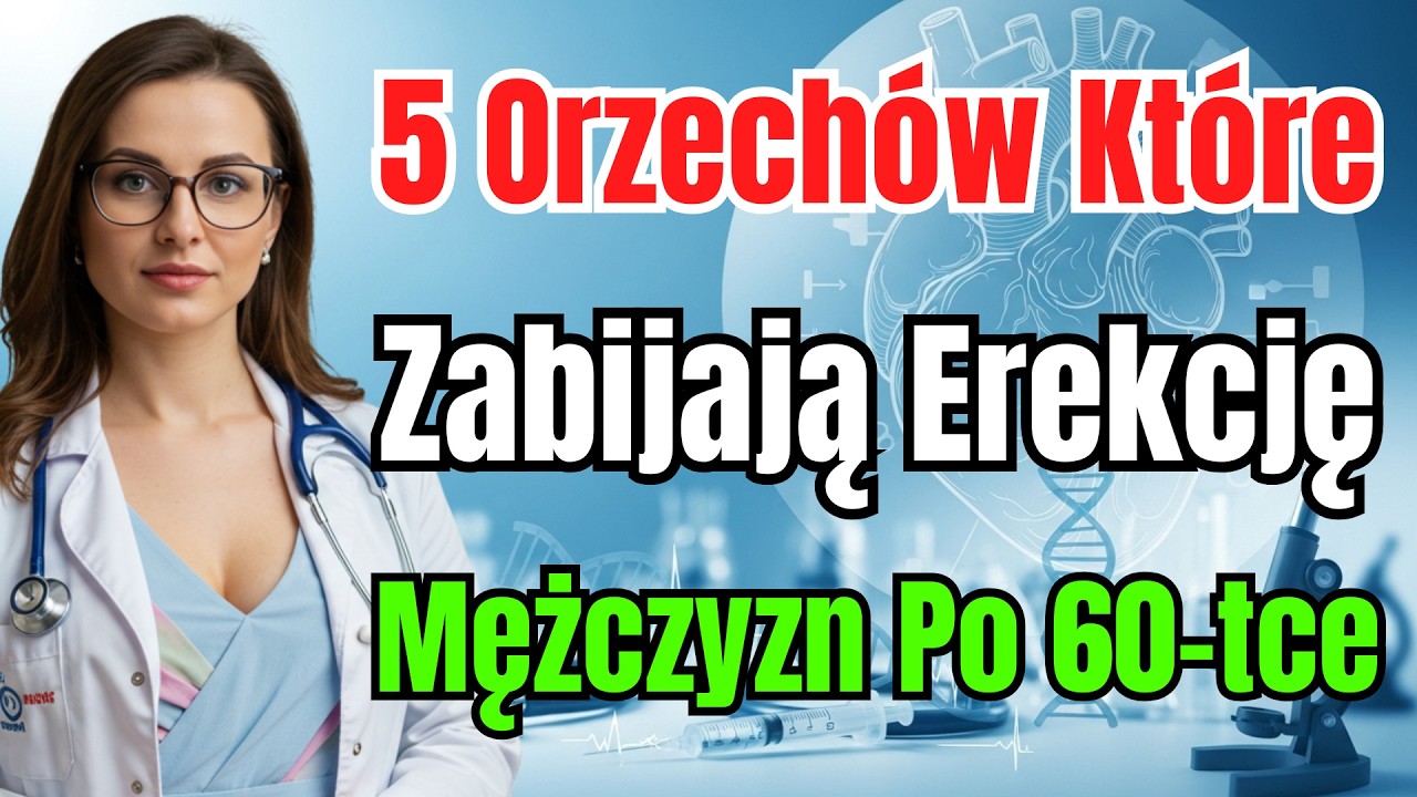 Urolog Ostrzega: Te 5 Orzech&oacute;w Cicho Zabija Twoją Erekcję Po 60-tce. Unikaj Ich Jak Ognia!