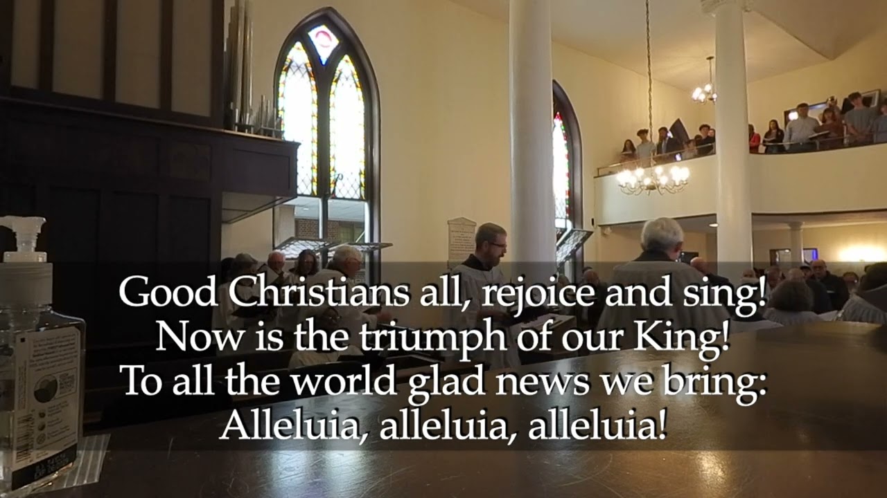 Good Christians all, rejoice and sing- #205 The Hymnal 1982